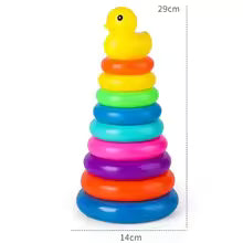 Rainbow Stacking Tower – Fun & Learning in One Toy!
