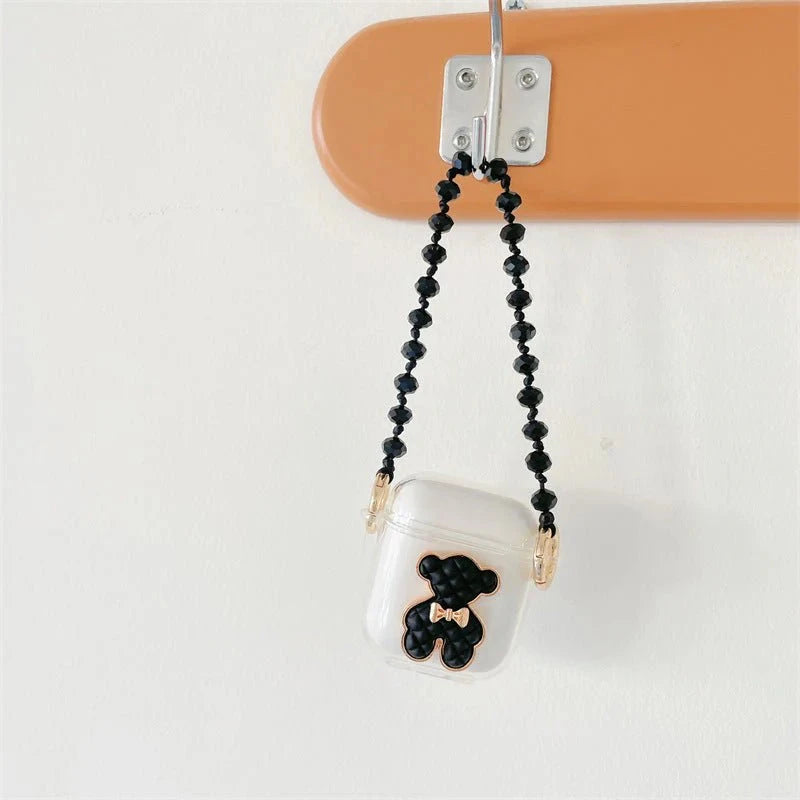 Bear-Shaped Earphone Protective Cover