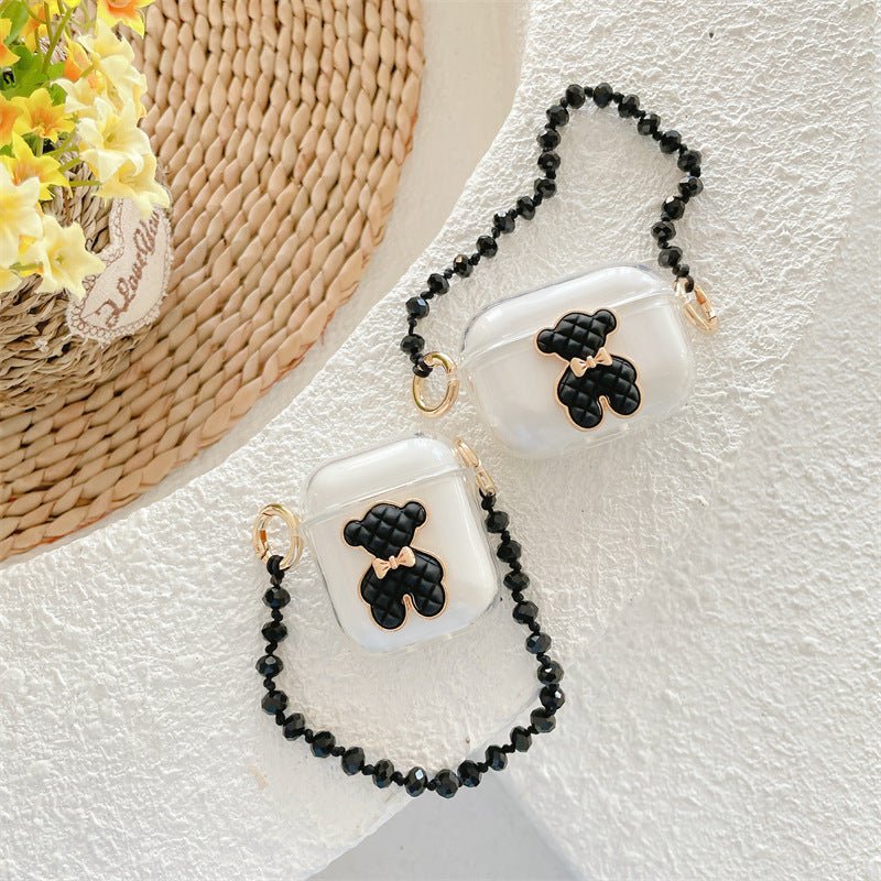 Bear-Shaped Earphone Protective Cover