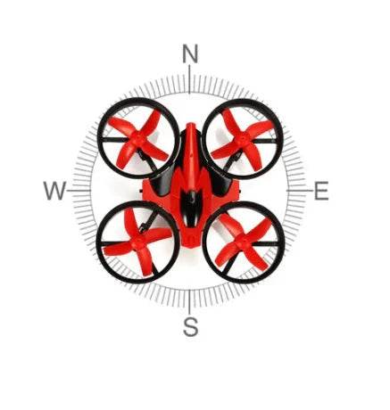 Easy Control Drone for Kids – LED Lights & Safe Flying with Gravity Sensor - www.habarya.com