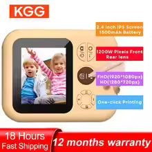 Kids Mini Print Camera – Snap & Print in Seconds!