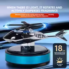 Solar Helicopter Car Air Freshener