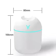 Cute Mini Humidifier – USB Powered & Silent Egg-Shaped Design - www.habarya.com