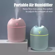 Cute Mini Humidifier – USB Powered & Silent Egg-Shaped Design - www.habarya.com