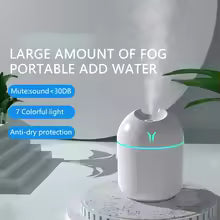 Cute Mini Humidifier – USB Powered & Silent Egg-Shaped Design - www.habarya.com