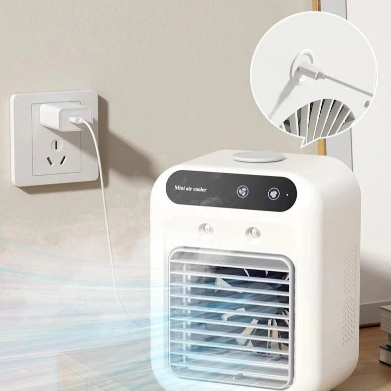 Mini Water Cooling Fan for Office & Car