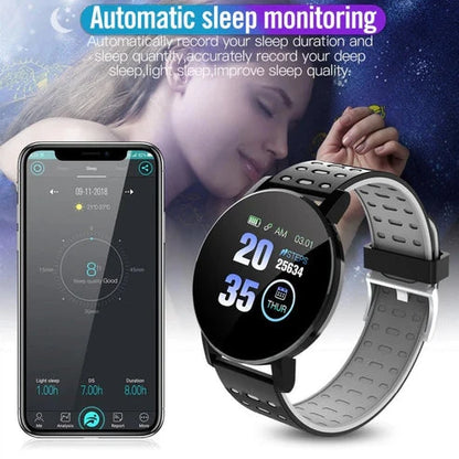 Fitness Watch with Bluetooth for Comprehensive Health Tracking