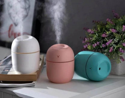 Cute Mini Humidifier – USB Powered & Silent Egg-Shaped Design - www.habarya.com