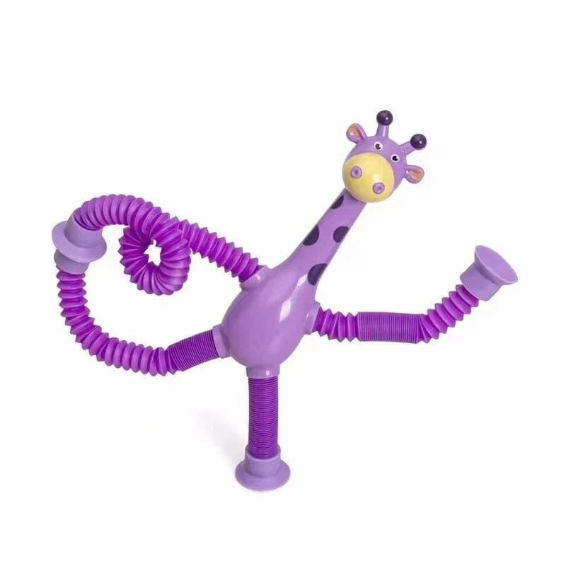Giraffe Sensory Spring Toy – Stress Relief & Birthday Gift