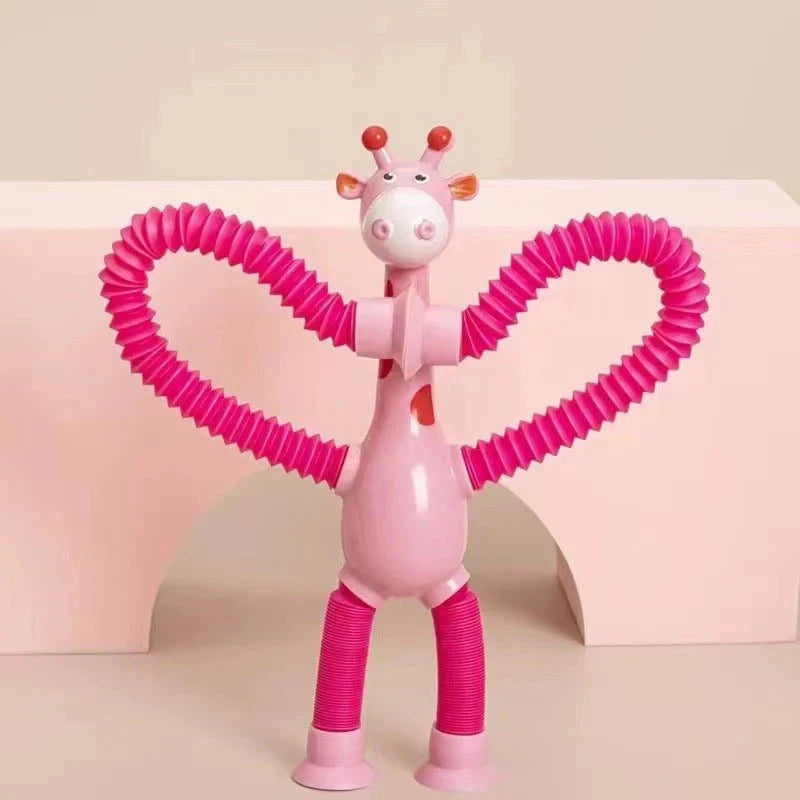 Giraffe Sensory Spring Toy – Stress Relief & Birthday Gift