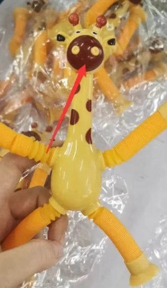 Giraffe Sensory Spring Toy – Stress Relief & Birthday Gift