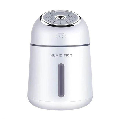 4-in-1 Mini USB Humidifier with Light, Fan & Aroma Function - www.habarya.com