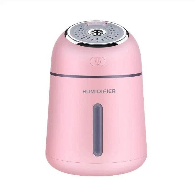4-in-1 Mini USB Humidifier with Light, Fan & Aroma Function - www.habarya.com
