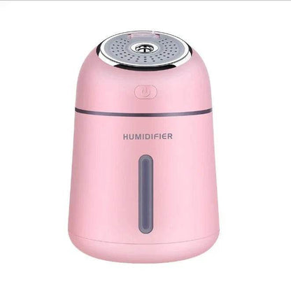 4-in-1 Mini USB Humidifier with Light, Fan & Aroma Function - www.habarya.com
