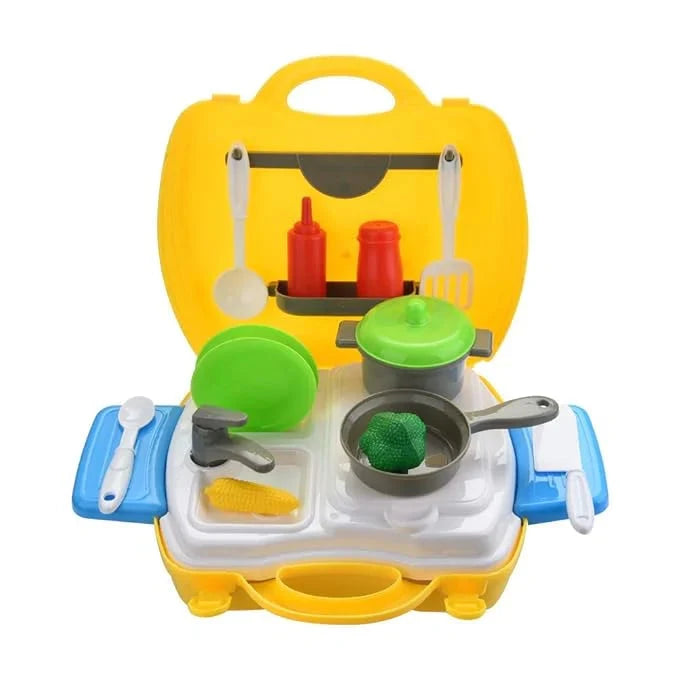 Little Girls Cooking Set – Fun Kitchen Toy for Kids