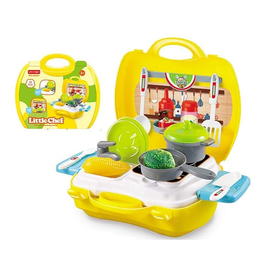 Little Girls Cooking Set – Fun Kitchen Toy for Kids