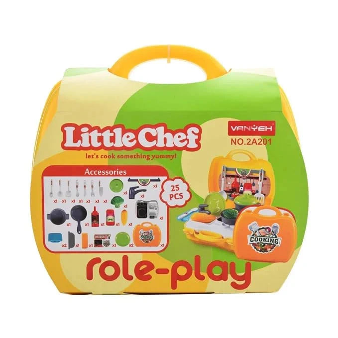 Little Girls Cooking Set – Fun Kitchen Toy for Kids