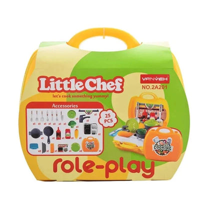 Little Girls Cooking Set – Fun Kitchen Toy for Kids