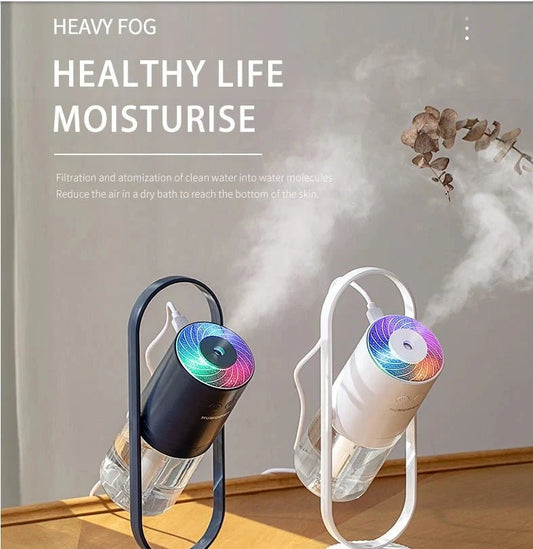 Magic Shadow USB Mini Humidifier – With Night Light & Mist for Home, Office & Car