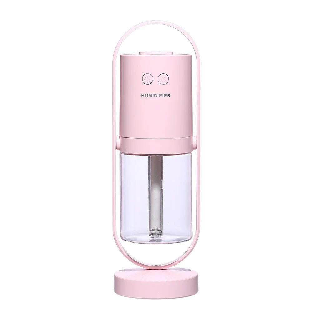 Magic Shadow USB Mini Humidifier – With Night Light & Mist for Home, Office & Car