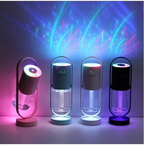 Magic Shadow USB Mini Humidifier – With Night Light & Mist for Home, Office & Car