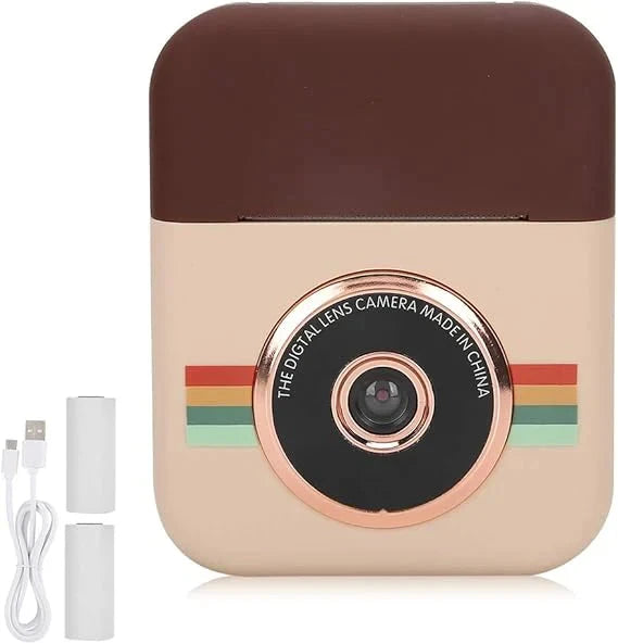 Kids Mini Print Camera – Snap & Print in Seconds!