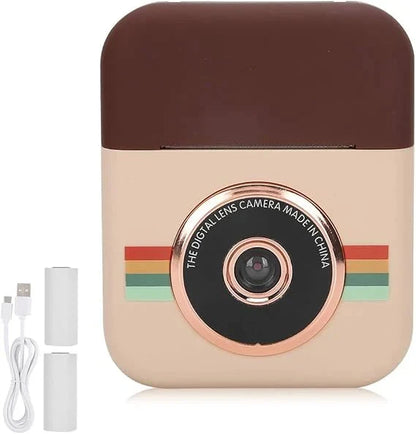 Kids Mini Print Camera – Snap & Print in Seconds!