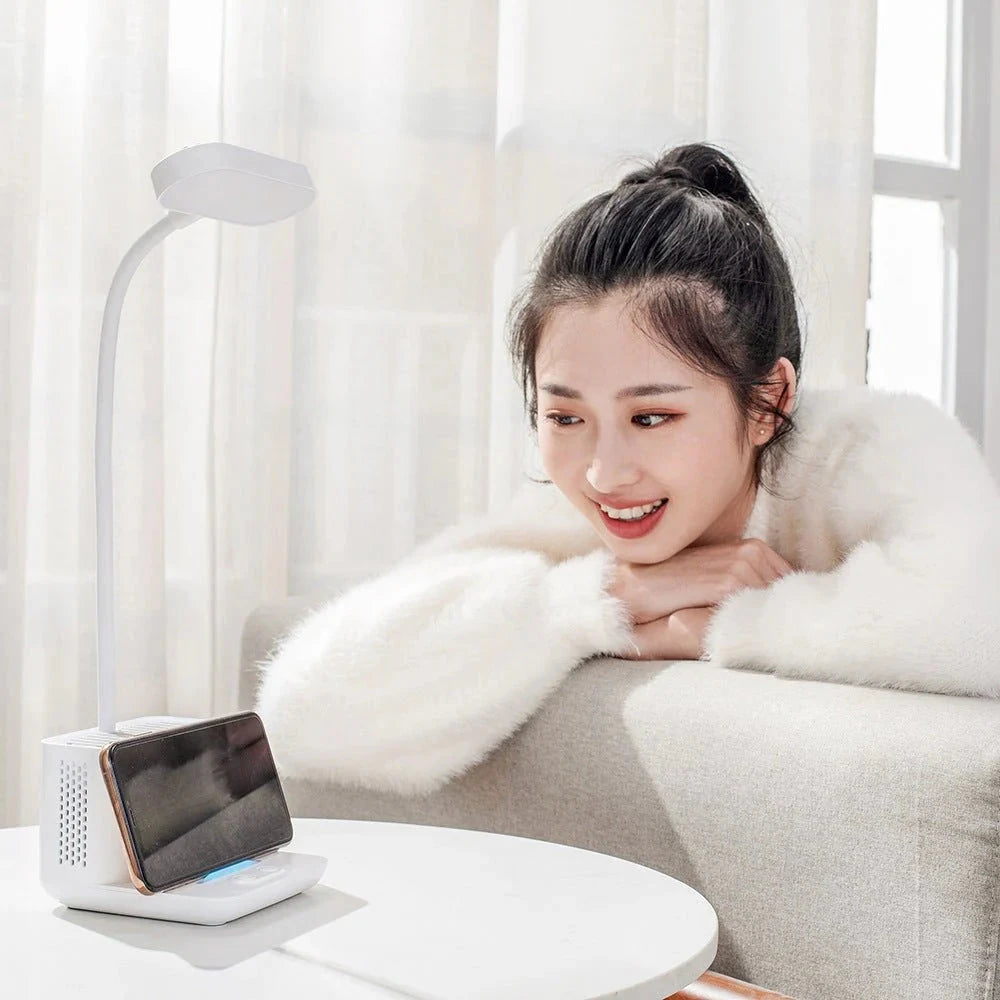 Mini Air Purifier Desk Lamp – USB LED Light