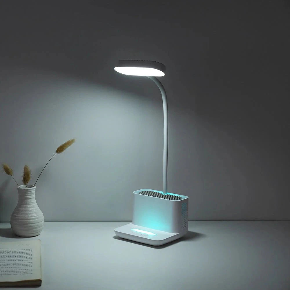 Mini Air Purifier Desk Lamp – USB LED Light
