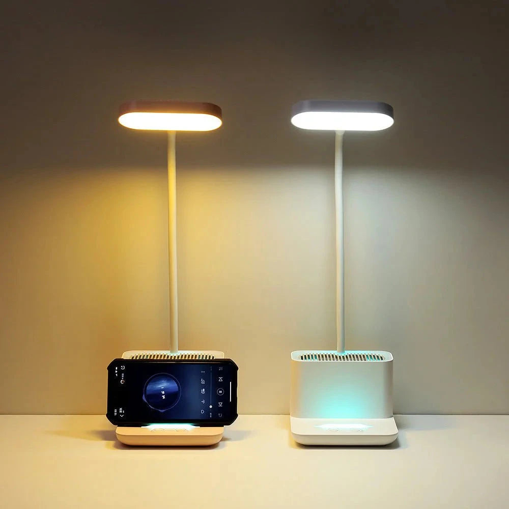 Mini Air Purifier Desk Lamp – USB LED Light