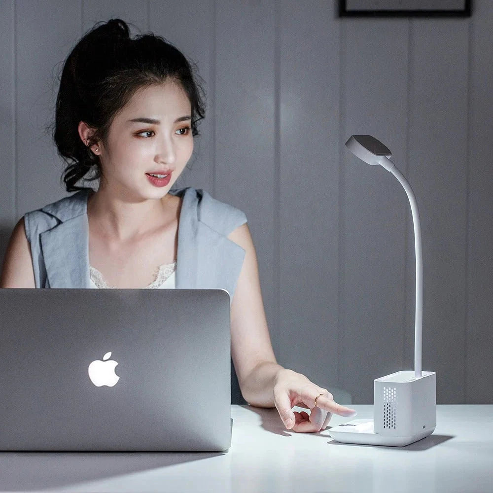 Mini Air Purifier Desk Lamp – USB LED Light