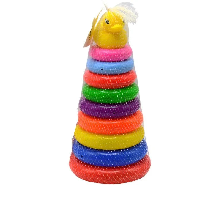 Rainbow Stacking Tower – Fun & Learning in One Toy!