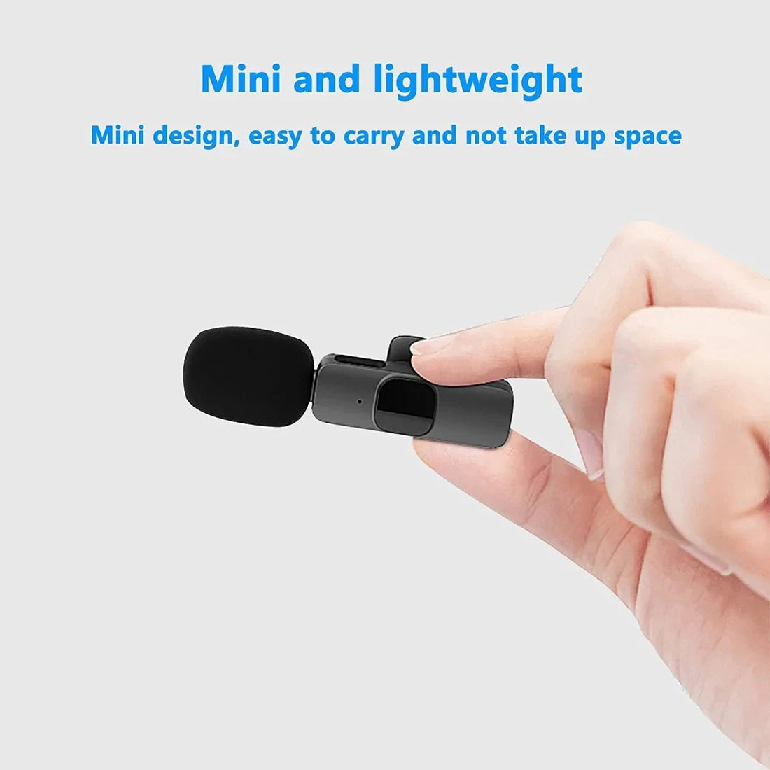 Wireless Clip Mic for iPhone & iPad