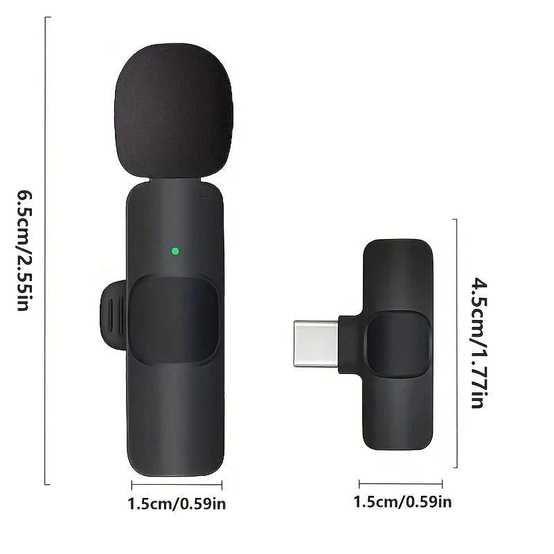 Wireless Clip Mic for iPhone & iPad