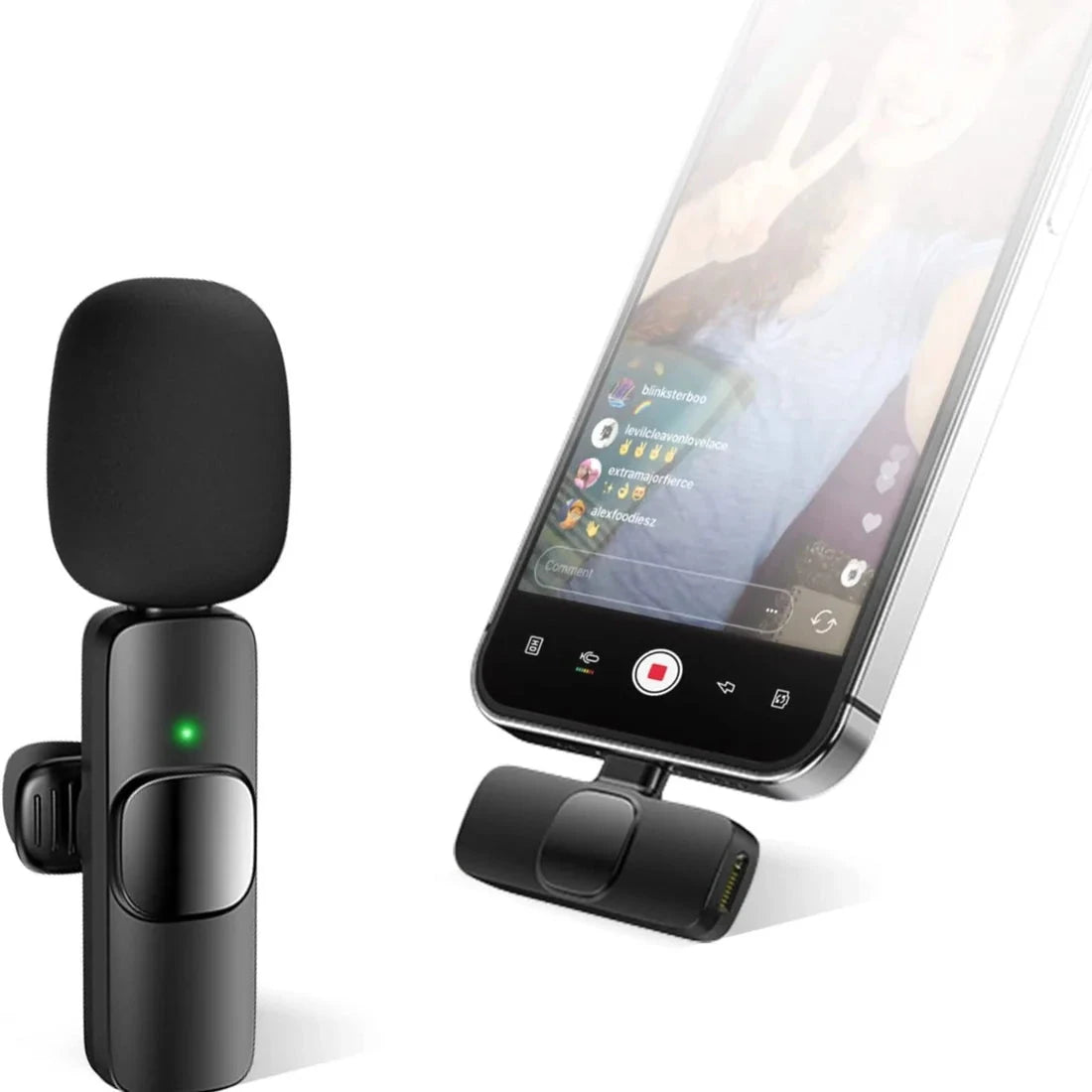 Wireless Clip Mic for iPhone & iPad